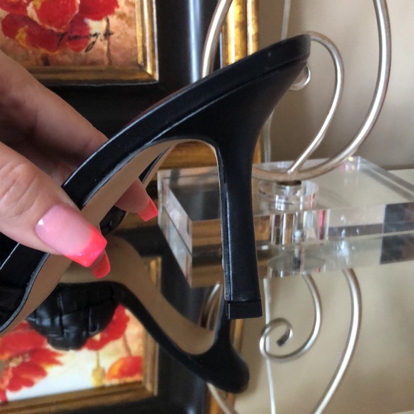 Marc Fisher Brizo Heeled Sandal Black MSRP $89 - Picture 11 of 15